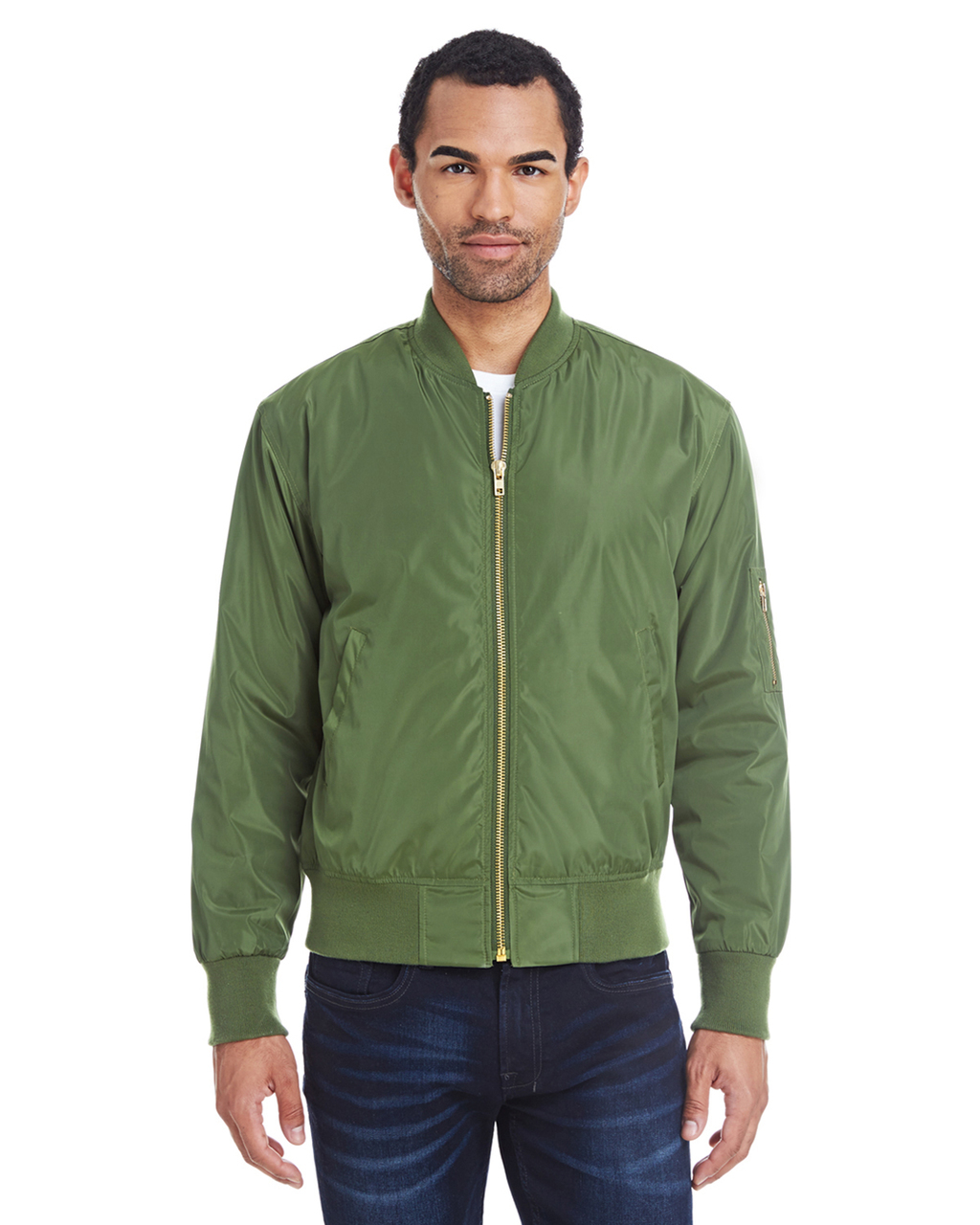 395J Threadfast Unisex Bomber Jacket